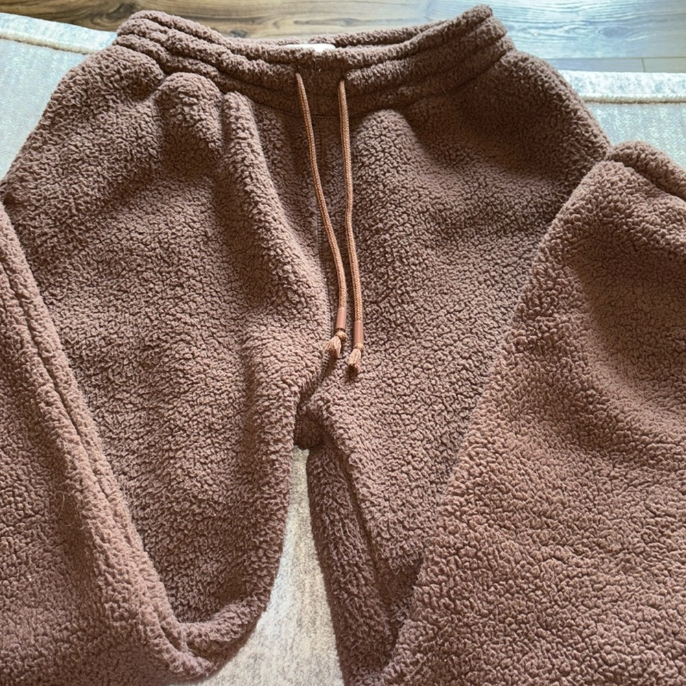 Teddy cloth sweats
